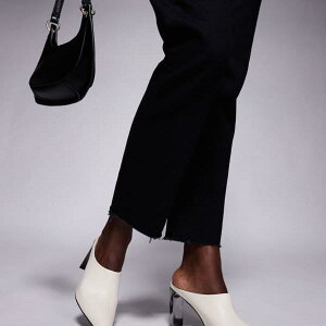 パブリックデザイア Public Desire パブリックデザイアオリアナのクリーム色のポインテッドミュール 靴 レディース 女性 インポートブランド 小さいサイズから大きいサイズまで