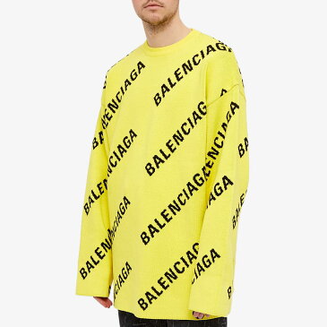 バレンシアガ BALENCIAGA balenciaga バレンシアガロゴクルーニット トップス メンズ 男性 インポートブランド 小さいサイズから大きいサイズまで