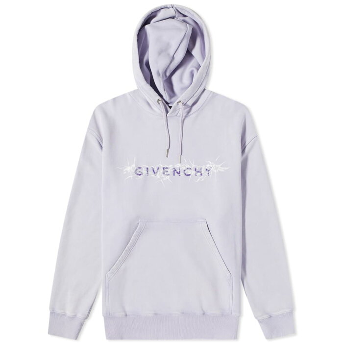 ジバンシィ GIVENCHY ジバンシィー Givenchy ジバンシィ有刺鉄線タフティングロゴフーディー トップス メンズ 男性 インポートブランド 小さいサイズから大きいサイズまで