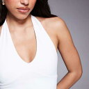 エイソス ASOS asos ASOS DESIGN スカルプティングホルターネックトップ(ホワイト) トップス レディース 女性 インポートブランド 小さいサイズから大きいサイズまで
