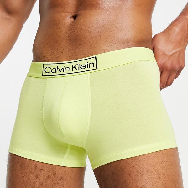 カルバンクライン Calvin Klein カルバン・クラインは、遺産の幹を緑で再考しました アンダーウェア 下着 メンズ 男性 インポートブランド