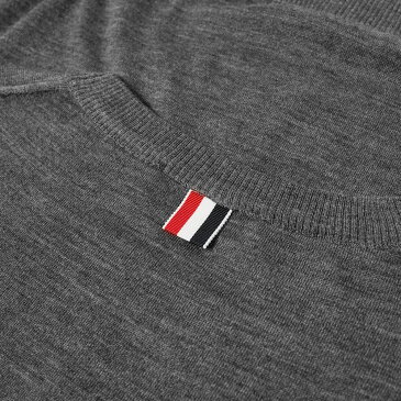 トム ブラウン THOM BROWNE トムブラウンクラシックメリノクルーニット トップス メンズ 男性 インポートブランド 小さいサイズから大きいサイズまで