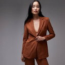 マンゴ MANGO Mango マンゴーのスリムフィットブレザー(バーントオレンジコーデ) アウター レディース 女性 インポートブランド 小さいサイズから大きいサイズまで