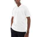 JJ Rebel ハーフジップ ポロ(テクスチャークリーム) トップス メンズ 男性 インポートブランド 小さいサイズから大きいサイズまで