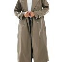 エイソス ASOS asos ASOS DESIGNのマッシュルーム柄、ベルトディテール付きラバー加工レインフードトレンチコート ベルト レディース 女性 インポートブランド