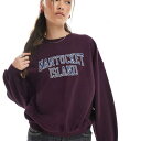 コットンオン Cotton:On Cotton On Cotton On ライセンスグラフィック ナンタケット スウェットシャツ(バーガンディ) トップス レディース 女性 インポートブランド 小さいサイズから大きいサイズまで
