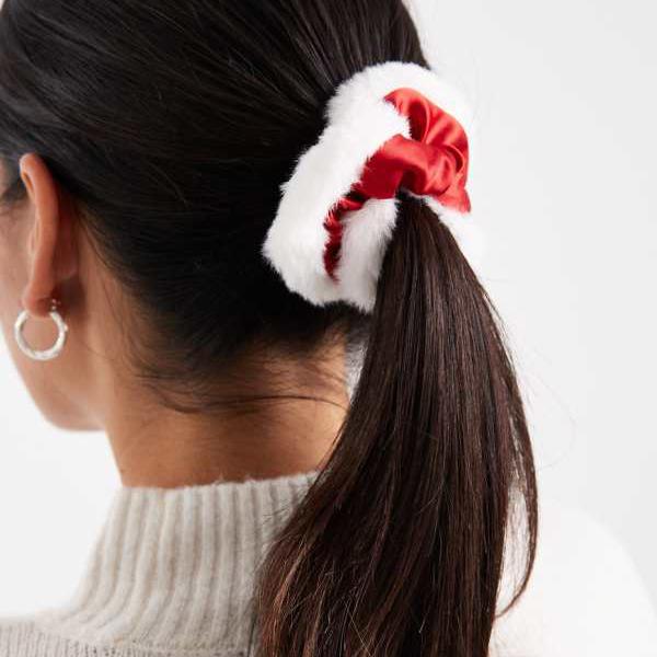 アクセサライズ Accessorize クリスマスのサンタヘアシュシュ(赤)をアクセサリーとして アクセサリー レディース 女性 インポートブランド