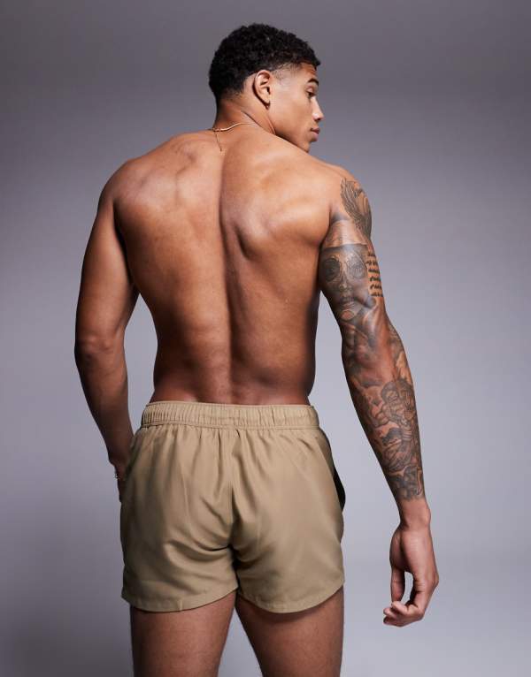 エイソス ASOS asos ASOS DESIGN スイムショーツ スーパーショート丈 ストーン 水着 メンズ 男性 インポートブランド 小さいサイズから大きいサイズまで