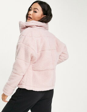 コロンビア Columbia コロンビアロッジバッフルシェルパジャケット(ピンク)ASOS限定 アウター レディース 女性 インポートブランド 小さいサイズから大きいサイズまで