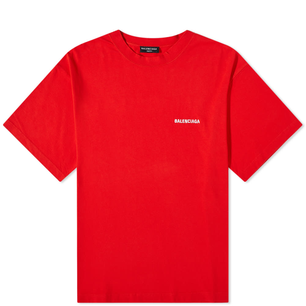 バレンシアガ BALENCIAGA balenciaga バレンシアガ バック ロゴ Tシャツ トップス メンズ 男性 インポートブランド 小さいサイズから大きいサイズまで