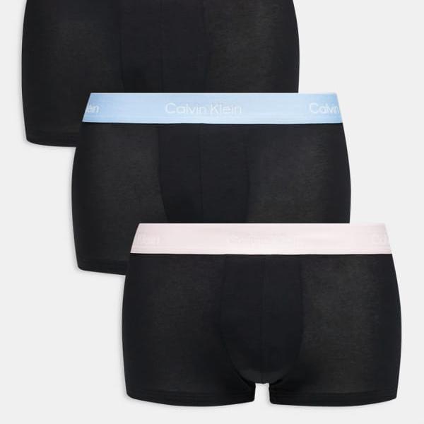 カルバンクライン Calvin Klein カルバン・クライン アイコン コットン ストレッチ 3パック ローライズ..