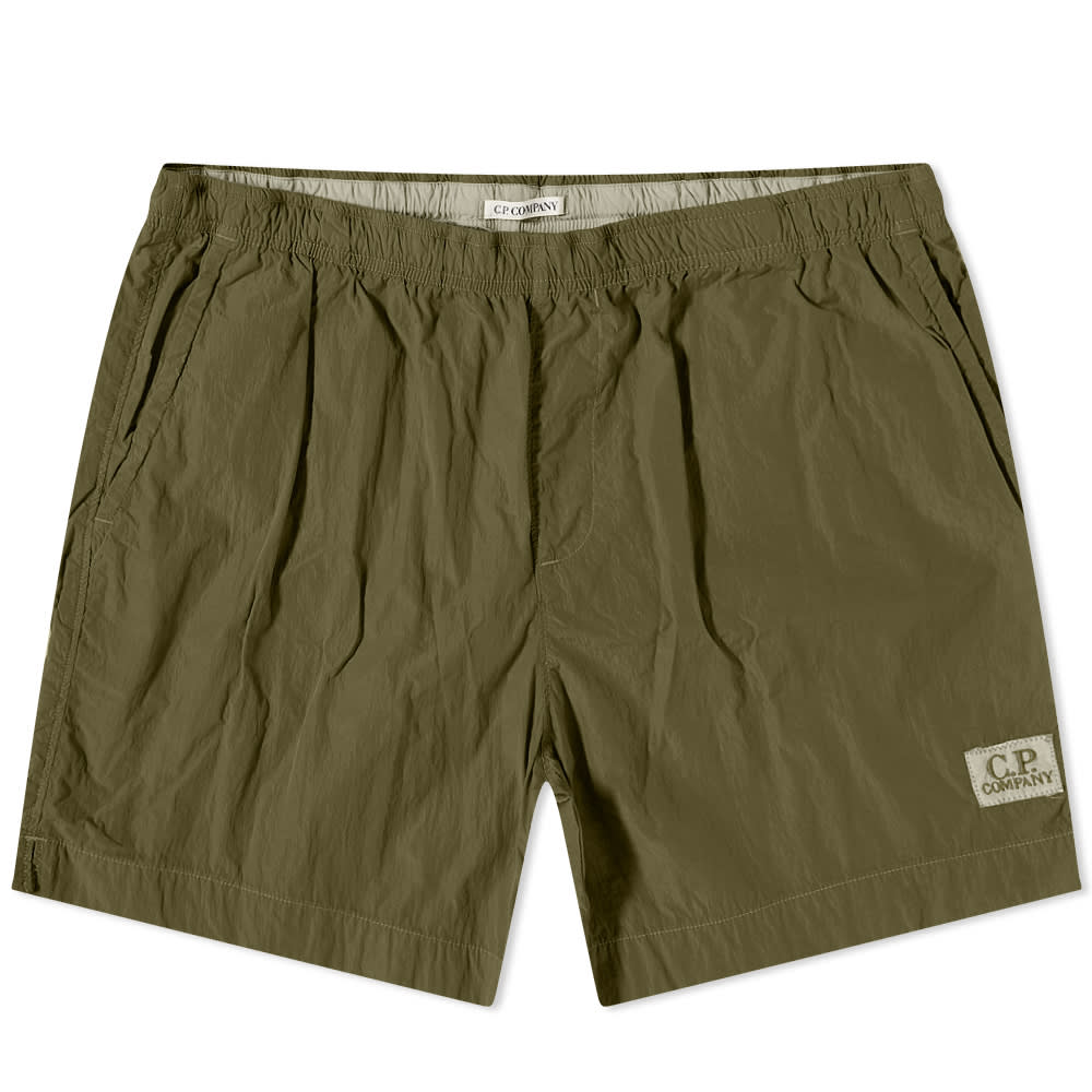 シーピーカンパニー C.P. Company C.P. Company Chrome Patch Logo Swim Short 水着 メンズ 男性 インポートブランド 小さいサイズから大きいサイズまで