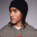 リバーアイランド River Island RIVER ISLAND リバーアイランド フィッシャーマン ビーニー(ブラック) 帽子 メンズ 男性 インポートブランド