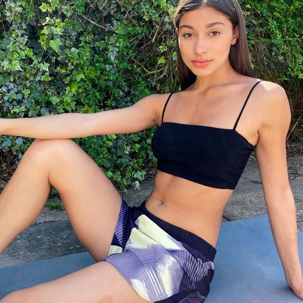 リーボック Reebok リーボックランニングショーツのグラフィックプリント パンツ ボトム レディース 女性 インポートブランド 小さいサイズから大きいサイズまで