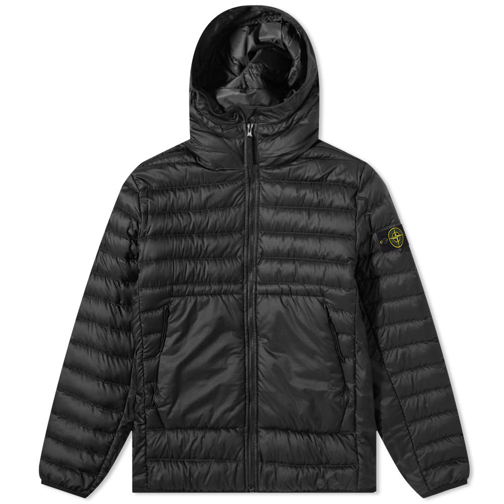 ストーンアイランド Stone Island ストーンアイランドフード付き軽量ダウンジャケット アウター メンズ 男性 インポートブランド 小さいサイズから大きいサイズまで