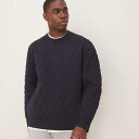 カルバンクラインジーンズ Calvin Klein Jeans カルバン・クライン・ジーンズのネイビーのオールオーバープリントスウェットシャツ トップス メンズ 男性 インポートブランド 小さいサイズから大きいサイズまで