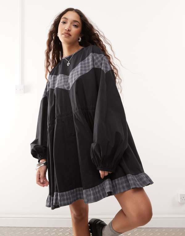 コリュージョン COLLUSION collusion COLLUSION スポーツ トラペーズ ミニドレス ワンピース レディース 女性 インポートブランド 小さいサイズから大きいサイズまで