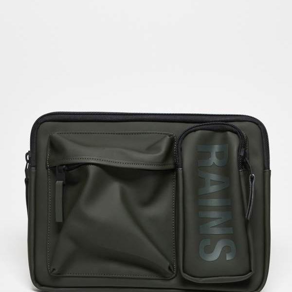 レインズ RAINS レインズテクセルラップトップケース（ダークグリーン） アクセサリー レディース 女性 インポートブランド