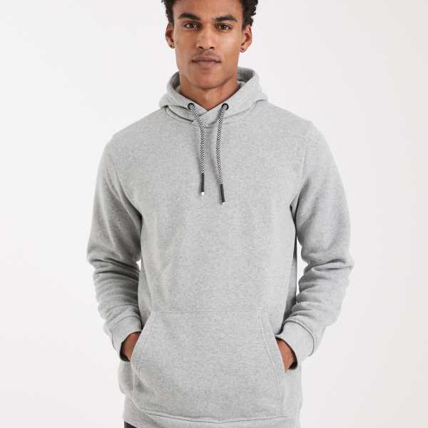 グレーマールのコントラストドローコード付きブレイブソウルパーカー トップス メンズ 男性 インポート..