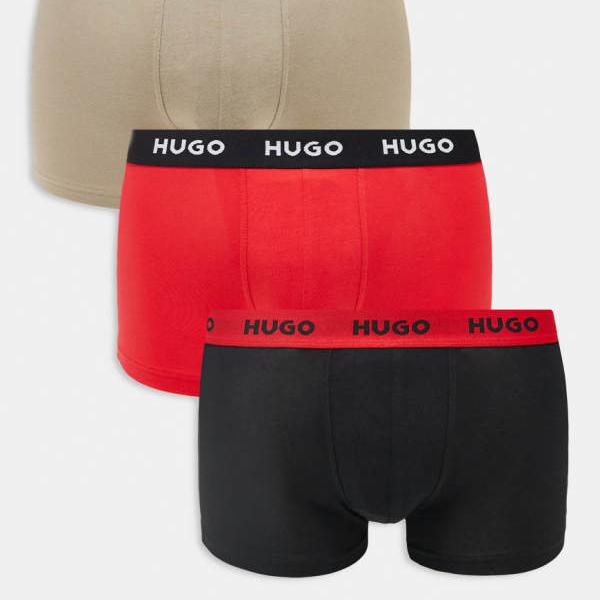 HUGO RED 3ѥå ȥ饹ȥȥХɥȥ󥯥 ֥å/å/١     ...