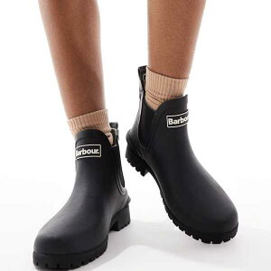 バブアーインターナショナル Barbour バブアー バブアー ウィルトン チェルシー ウェリントンブーツ(ブラック) 靴 レディース 女性 インポートブランド 小さいサイズから大きいサイズまで