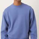 エイソス ASOS asos ASOS DESIGNのオーバーサイズドロップショルダースウェットシャツ(織りラベルディテール、ウォッシュドブルー) トップス メンズ 男性 インポートブランド 小さいサイズから大きいサイズまで