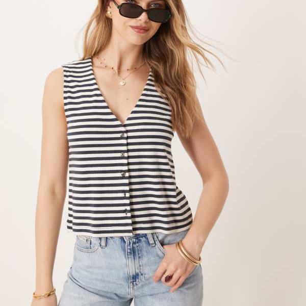  ASOS asos ASOS DESIGN ܥդդȥ饤ץȥ ȥåץ ǥ  ݡȥ֥ ...