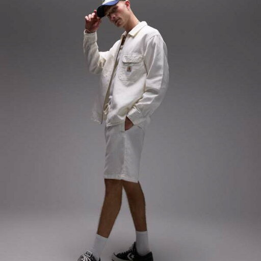 カーハート Carhartt WIP Carhartt Carhartt WIP オフホワイトのレインショーツ パンツ ボトム メンズ 男性 インポートブランド 小さいサイズから大きいサイズまで カーハート Carhartt WIP Carhartt Carhartt WIP オフホワイトのレインショーツ パンツ ボトム メンズ 男性 インポートブランド 小さいサイズから大きいサイズまで