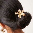 デザインビーdesignb DesignB DesignB London フラワーヘアタイ(ゴールド) アクセサリー レディース 女性 インポートブランド