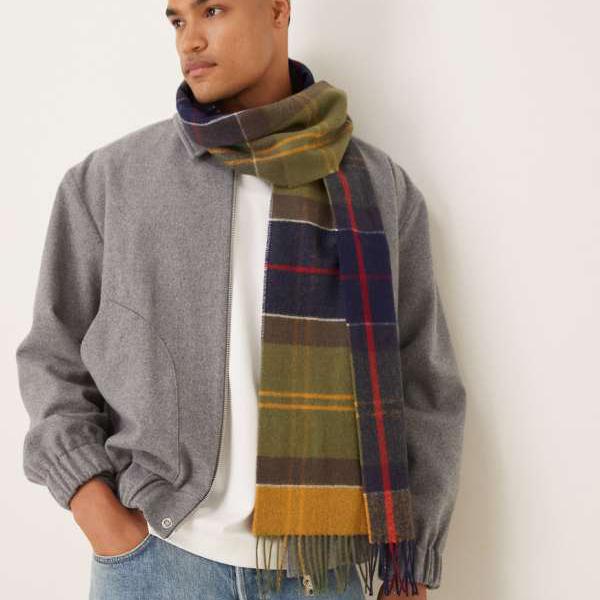 バブアーインターナショナル Barbour バブアー バブアー インバネス タータン スカーフ クラシック ア..