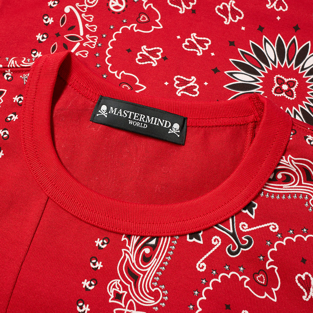マスターマインド・ワールド MASTERMIND WORLD MASTERMINDWORLDバンダナTシャツ トップス メンズ 男性 インポートブランド 小さいサイズから大きいサイズまで
