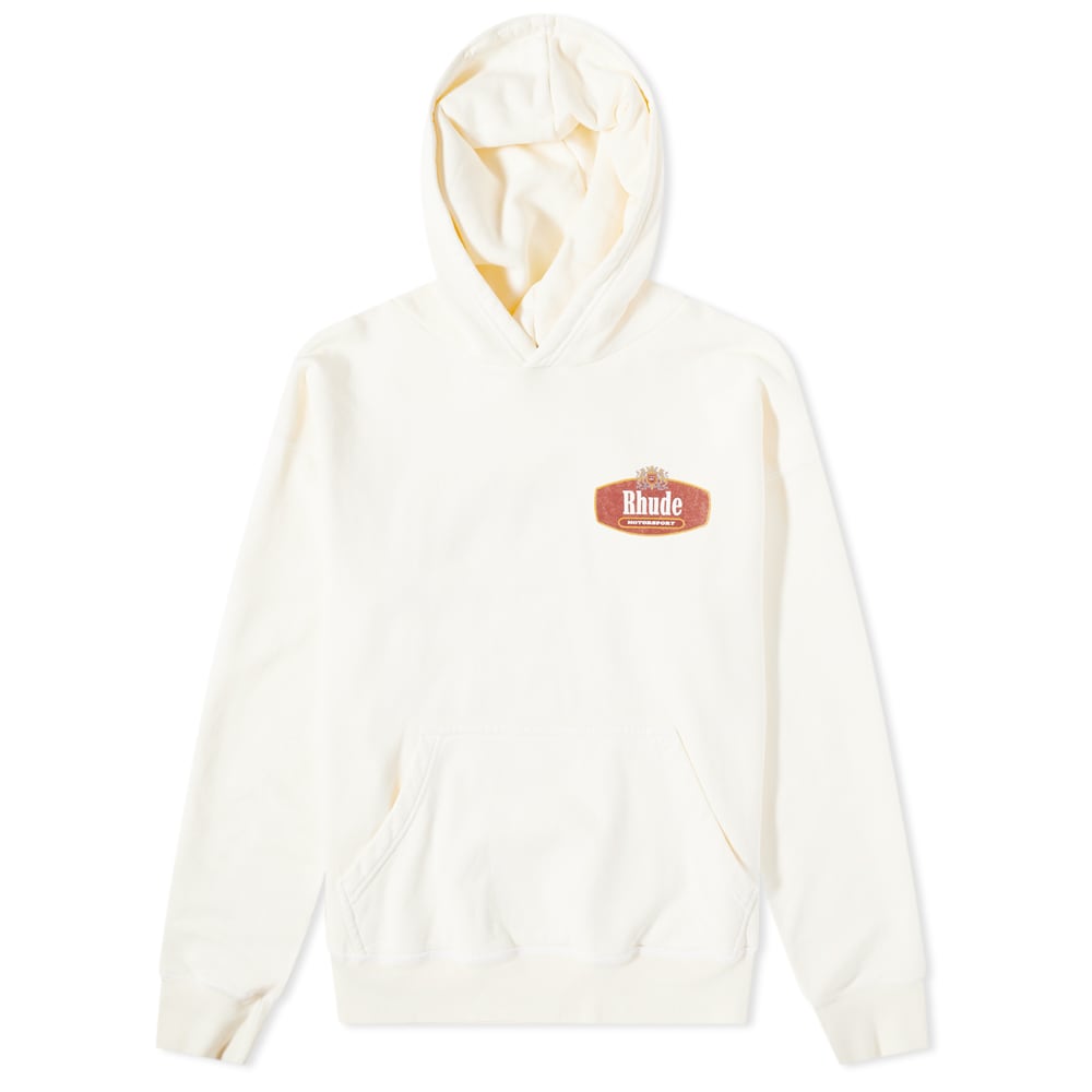 ルード RHUDE Rhude Racing Crest Popover Hoody トップス メンズ 男性 インポートブランド 小さいサイズから大きいサイズまで