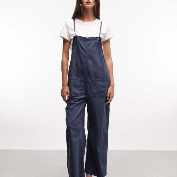 樂天商城 - モンキ Monki モンキ オルガ ツイル ダンガリー（ブルーウォッシュ） パンツ ボトム レディース 女性 インポートブランド 小さいサイズから大きいサイズまで