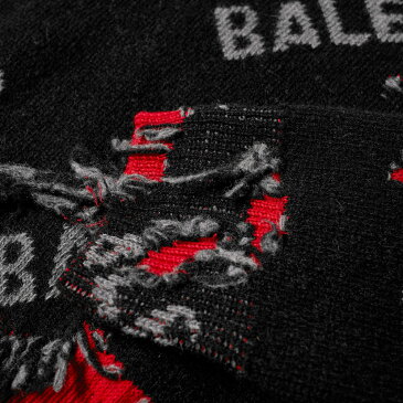 バレンシアガ BALENCIAGA balenciaga バレンシアガ破壊ロゴクルーニット トップス メンズ 男性 インポートブランド 小さいサイズから大きいサイズまで