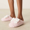 Boux Avenueの大きなリボンのミュールスリッパ(ピンク) 靴 レディース 女性 インポートブランド 小さいサイズから大きいサイズまで(4)