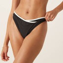 タラ コントラスト ラップウエスト ビキニブリーフ(ブラック) 下着 レディース 女性 インポートブランド 小さいサイズから大きいサイズまで