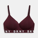 ダナキャラン DKNY DKNY Intimates コージー ボーイフレンド ワイヤーフリー プッシュアップ ブラ、バンプとウィスパー ホワイト 下着 レディース 女性 インポートブランド 小さいサイズから大きいサイズまで