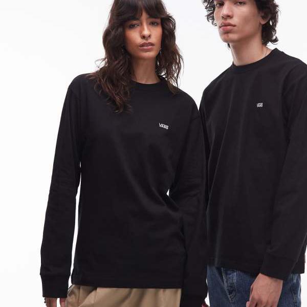 古着 バンズ 両面アームロゴ ロンtシャツ 黒 XL Tシャツ & トップス VANS（ヴァンズ）公式ストア