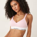 カルバンクライン Calvin Klein カルバン・クライン モダンコットン リフトブラレット(ピンク) 下着 レディース 女性 インポートブランド 小さいサイズから大きいサイズまで