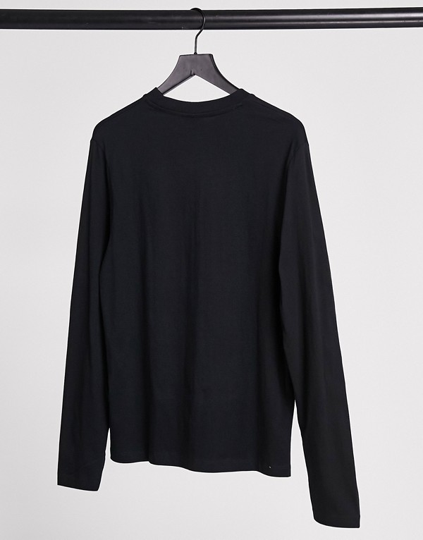 エイソス ASOS asos ASOS DESIGN2パック長袖Tシャツ（クルーネック付き） トップス メンズ 男性 インポートブランド 小さいサイズから大きいサイズまで
