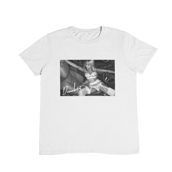 楽天セレクトショップ　Diva　ClosetプリントT プリントt フォトt フォトプリント Tシャツ ブラック ホワイト 半袖 T-shirts コットンシャツ 黒 男性 オシャレ 40代 30代 ストリート ビッグシルエット メンズ tシャツ 大きいサイズ 無料名前入れ刺繍 プレゼント フェス【DIVAオリジナル ブランド】