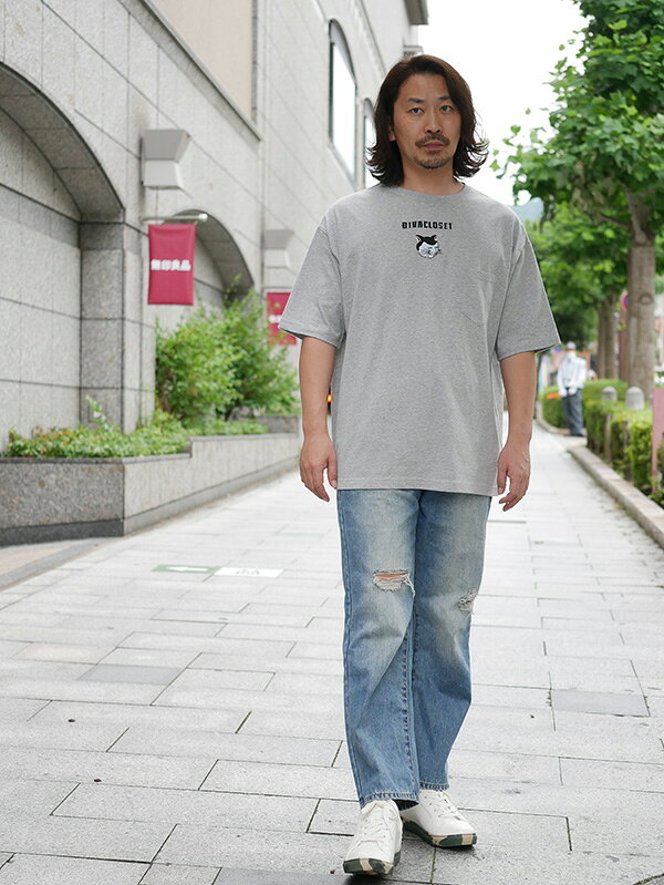 刺繍Tシャツ 刺繍 Tシャツ ビッグシルエット Tシャツ 半袖 T-shirts コットンシャツ 男性 オシャレ 40代 30代 ストリート ビッグシルエット メンズ tシャツ 大きいサイズ カジュアルTシャツ プレゼント フェス【DIVAオリジナル ブランド】 diva-closet-10046111 セレクトショップ Diva Closet サンプル画像3