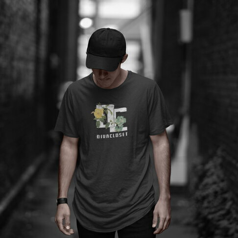 Long-Sleeved - プリントT プリントt フォトt フォトプリント Tシャツ ブラック ホワイト 半袖 T-shirts コットンシャツ 黒 男性 オシャレ 40代 30代 ストリート ビッグシルエット メンズ tシャツ 大きいサイズ 無料名前入れ刺繍 プレゼント フェス【DIVAオリジナル ブランド】