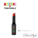 楽天DivaStyle　楽天市場店TONYMOLY& MOSCHINO トニーモリー& モスキーノ リップ マーケット マット バー #L-01 メープルレッド 3g【即納】【人気コスメ】【韓流】【韓国コスメ】【限定品】【国内発送】【モスキーノコラボ】【インスタグラム話題商品】