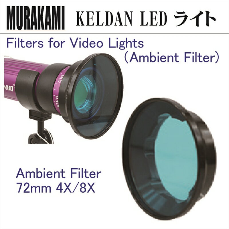 【メール便対応】KELDAN LED ライト用フィルター　Filters for Video Lights （Ambient Filter)
