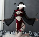 【D-C10122】コスプレ セクシー チャイナドレス ランジェリー ベビードール 可愛い ランジェリー セクシー寝間着 ナイトウェア