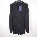 ygpiz nonnative mlCeBu TROOPER LONG CARDIGAN WOOL YARN SOLID Y E[ OJ[fBK BLACK 2 NN-K2811 yÁz DN-15345