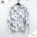 MINOTAUR ~mg[ BORDER HORBOR HOODED JACKET Rbg  }{[_[ pb`[N Wbv p[J[ WHITE/NAVY M yÁz DN-3086