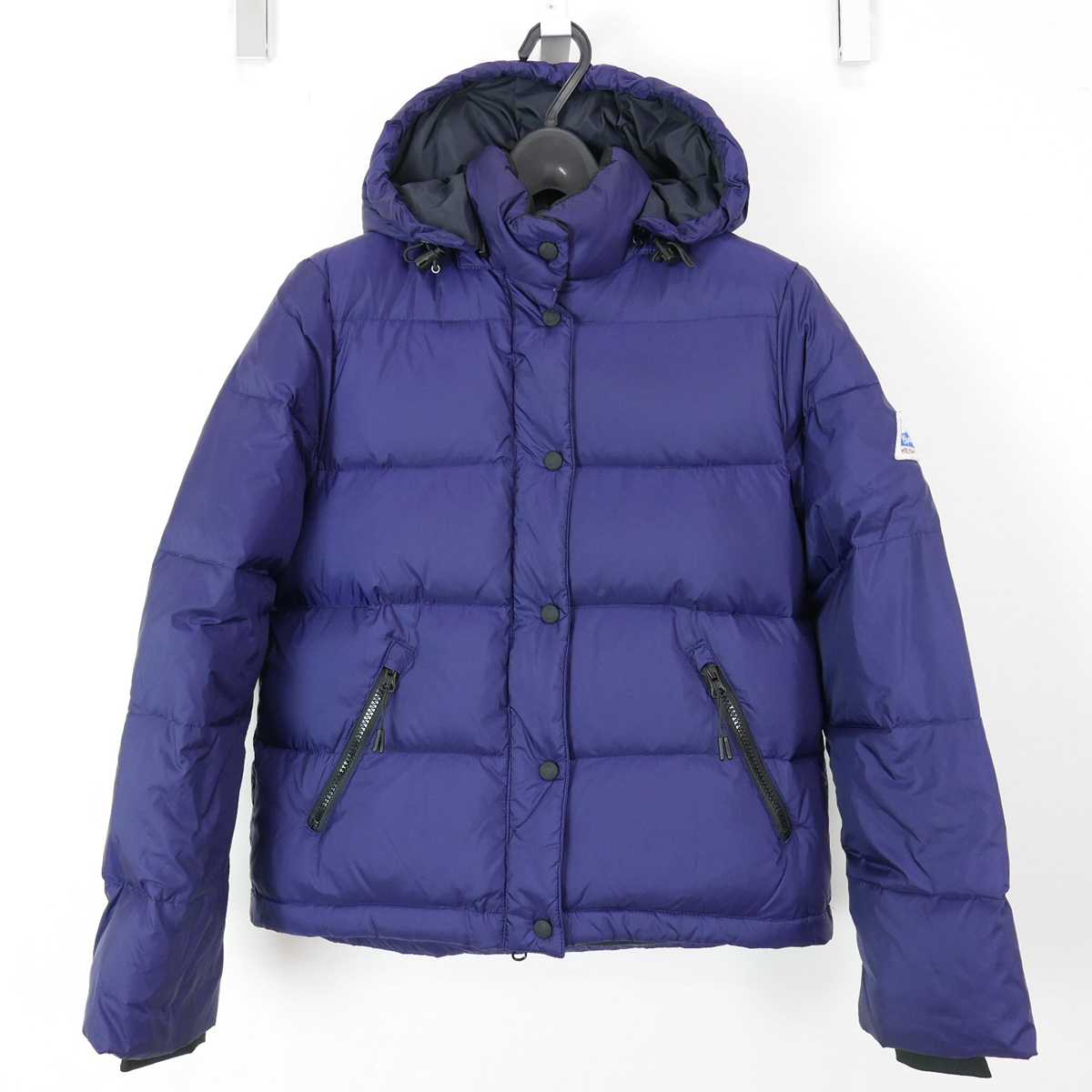 Cape HEIGHTS for JOURNAL STANDARD ケープハイツ ジャーナルスタンダード DOWN FILL PARKA ダウン フード ブルゾン ジャケット NAVY XS 【中古】 DN-9945