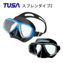 TUSA（ツサ）マスク Splendive 2（スプレンダイブ2）M-7500QB 男女兼用マスク シュノーケリング ダイビング マスク その1